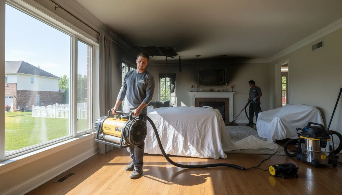 Trusted Smoke Damage Cleanup for Potter Homes & Businesses